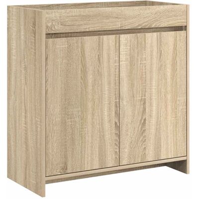 VIDAXL Mobiletto Da Bagno Sotto Lavabo Rovere Sonoma VIDAXL Mobiletto Da Bagno Sotto Lavabo Rovere Sonoma