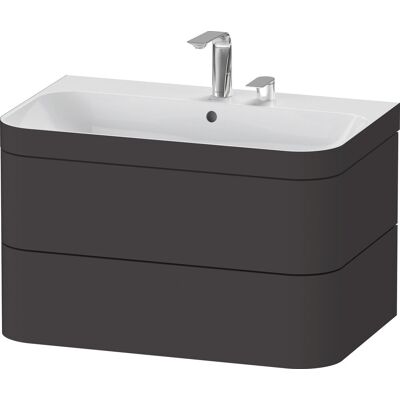 Set Bagno Duravit - Graphit Supermatt - Modello HP4637E8080 Set Bagno Duravit - Graphit Supermatt - Modello HP4637E8080