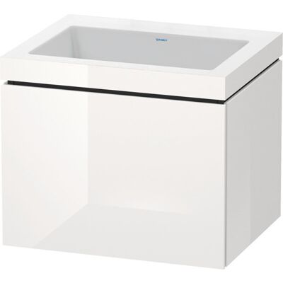 Set lavabo sospeso Duravit L-Cube - Bianco lucido - 60x48 cm Set lavabo sospeso Duravit L-Cube - Bianco lucido - 60x48 cm