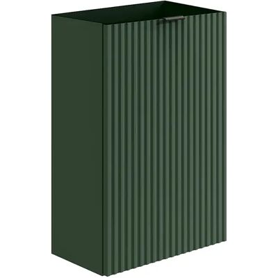 Unique Mobile Lavabo Scanalato Anta Reversibile Verde - H60 X L40 X P22 - Vahira Unique Mobile Lavabo Scanalato Anta Reversibile Verde - H60 X L40 X P22 - Vahira