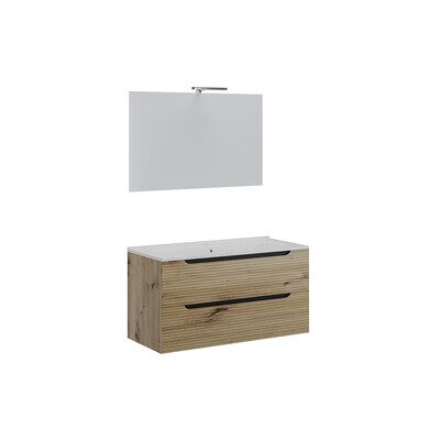 MARCA Mobile Bagno Comfort 2c Dogato 100 Rovere Oro MARCA Mobile Bagno Comfort 2c Dogato 100 Rovere Oro