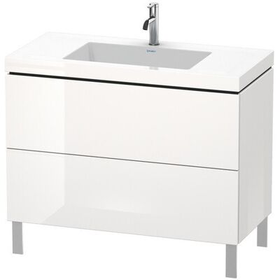 Duravit L-Cube Mobile lavabo - Betongrau Matt - LC6938O0707 Duravit L-Cube Mobile lavabo - Betongrau Matt - LC6938O0707