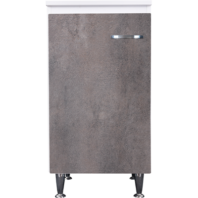 NEGRARI Base 45x50 Anta Corten Grigio Maniglia Destra NEGRARI Base 45x50 Anta Corten Grigio Maniglia Destra
