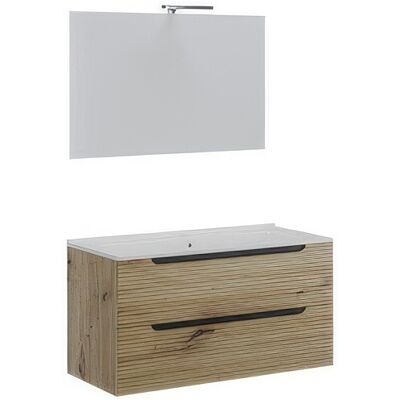 MARCA Mobile Bagno Comfort 2c Dogato 100 Rovere Oro MARCA Mobile Bagno Comfort 2c Dogato 100 Rovere Oro