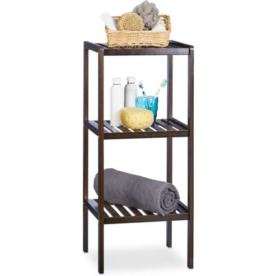 RELAXDAYS Scaffale Da Bagno, Bambù, Ripiani Portaoggetti, Mobiletto Salvaspazio, 80x34,5x33 Cm, Mobile Cucina, Marrone - RELAXDAYS Scaffale Da Bagno, Bambù, Ripiani Portaoggetti, Mobiletto Salvaspazio, 80x34,5x33 Cm, Mobile Cucina, Marrone -