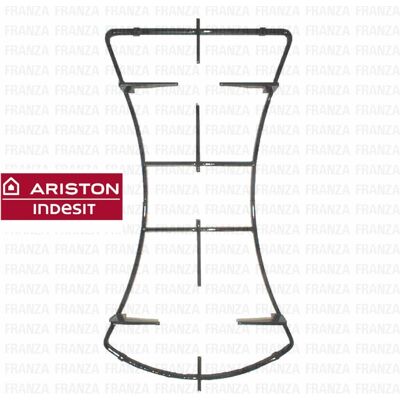 Griglia Piano Cottura Ariston Centrale 435x238 C00052988 2 Fuochi C00052988 Griglia Piano Cottura Ariston Centrale 435x238 C00052988 2 Fuochi C00052988