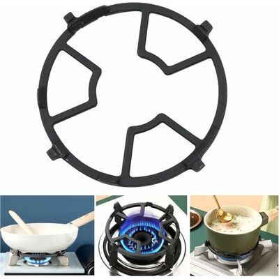 OEM Anello Di Supporto Per Piano Cottura A Gas, Rotondo, In Ghisa, 17,5 Cm, Adattatore Per Pentole A Quattro/cinque Artigli, Piatto Per Cucina, Caffettiera, Forno, Wok, Pentola Piccola. 1 Pezzo, Nero. OEM Anello Di Supporto Per Piano Cottura A Gas, Rotondo, In Ghisa, 17,5 Cm, Adattatore Per Pentole A Quattro/cinque Artigli, Piatto Per Cucina, Caffettiera, Forno, Wok, Pentola Piccola. 1 Pezzo, Nero.