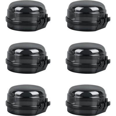 OEM Copri-manopole Per Fornelli A Gas – 6 Pezzi In Plastica Nera, Sicuri Per Bambini E Per Prevenire Incidenti, Protezione Universale Per Manopole Di Forno E Piano Cottura. OEM Copri-manopole Per Fornelli A Gas – 6 Pezzi In Plastica Nera, Sicuri Per Bambini E Per Prevenire Incidenti, Protezione Universale Per Manopole Di Forno E Piano Cottura.