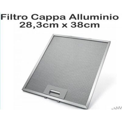 Elica Filtro Cappa Alluminio Misure 28,3 Cm X 38 Cm Metallico Gf03qb Elica Filtro Cappa Alluminio Misure 28,3 Cm X 38 Cm Metallico Gf03qb
