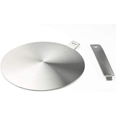 OEM Adattatore A Induzione, Disco Convertitore Per Piano Cottura A Induzione, Piastra Diffusore Di Calore Con Manico E Base Removibili, 20 Cm OEM Adattatore A Induzione, Disco Convertitore Per Piano Cottura A Induzione, Piastra Diffusore Di Calore Con Manico E Base Removibili, 20 Cm