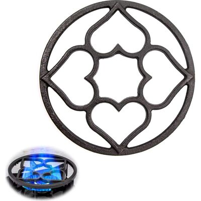 OEM Anello Di Supporto Universale Da 19 Cm Per Piano Cottura A Gas, Griglia In Ferro A 8 Fessure Per Caffettiera/pentola/ghisa/wok OEM Anello Di Supporto Universale Da 19 Cm Per Piano Cottura A Gas, Griglia In Ferro A 8 Fessure Per Caffettiera/pentola/ghisa/wok