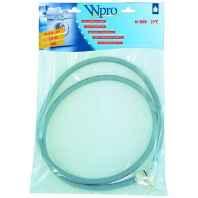 Tubo ingresso acqua WPRO TAF159 - Femmina/Femmina 1,5M - Lavastoviglie Tubo ingresso acqua WPRO TAF159 - Femmina/Femmina 1,5M - Lavastoviglie
