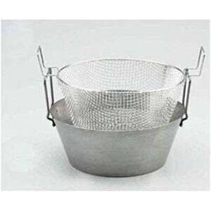Friggitrice in acciaio inox Garcima - Diametro 42cm Friggitrice in acciaio inox Garcima - Diametro 42cm