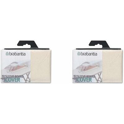 Brabantia Cover Fodera Per Stiramaniche, Tessuto, 60x10 Cm, Ecru Brabantia Cover Fodera Per Stiramaniche, Tessuto, 60x10 Cm, Ecru
