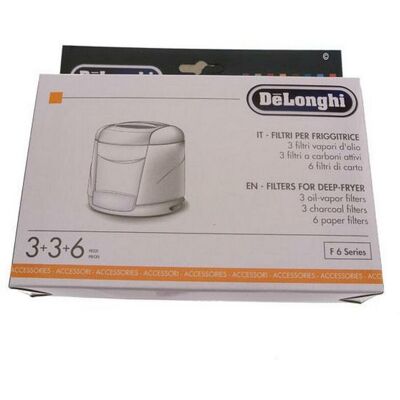 DeLonghi - Kit Filtri Anti-odore - Anti-vapori - Friggitrice 374513662894742144 DeLonghi - Kit Filtri Anti-odore - Anti-vapori - Friggitrice 374513662894742144