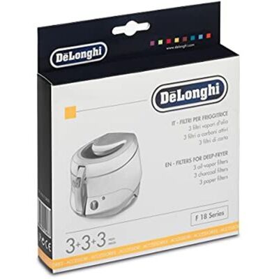 Kit filtri De'Longhi - Friggitrice - F18233, F18316, F18304 - Kit filtri Kit filtri De'Longhi - Friggitrice - F18233, F18316, F18304 - Kit filtri