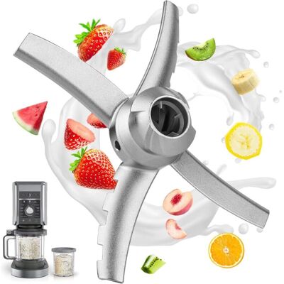 OEM Pala Di Ricambio Per Gelatiera Ninja Creami Nc500/nc501 – Compatibile Con I Modelli Nc500c, Nc501c E Nc501h OEM Pala Di Ricambio Per Gelatiera Ninja Creami Nc500/nc501 – Compatibile Con I Modelli Nc500c, Nc501c E Nc501h