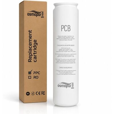 ROSMMEL Cartuccia Pcb Osmopur Front Max – Prefiltro Originale Pp + Cto ROSMMEL Cartuccia Pcb Osmopur Front Max – Prefiltro Originale Pp + Cto