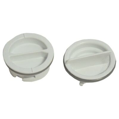 Ariston Hotpoint - Kit di 2 tappi di risciacquo - Ricambi lavastoviglie Ariston Hotpoint - Kit di 2 tappi di risciacquo - Ricambi lavastoviglie