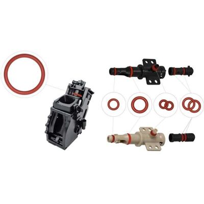 OEM Kit Di Manutenzione O-ring Per Valvola Di Supporto, Gruppo Erogatore, Valvola Di Flusso Compatibile Con Phillips Saeco Spidem Gaggia (7 O-ring) - Crezuo OEM Kit Di Manutenzione O-ring Per Valvola Di Supporto, Gruppo Erogatore, Valvola Di Flusso Compatibile Con Phillips Saeco Spidem Gaggia (7 O-ring) - Crezuo