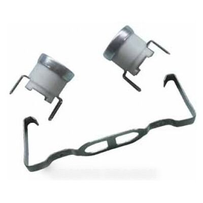 Whirlpool Kit 2 Klixons + Support De Montage Pour Sl Pour Seche Linge Whirlpool Kit 2 Klixons + Support De Montage Pour Sl Pour Seche Linge