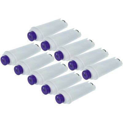 VHBW - 10x Filtro dell'acqua - Bianco / Blu - Compatibile con Macchine da caffè DeLonghi VHBW - 10x Filtro dell'acqua - Bianco / Blu - Compatibile con Macchine da caffè DeLonghi