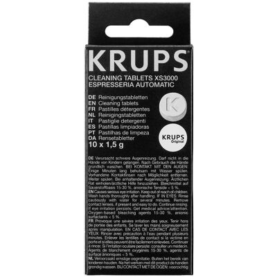 Krups Pastiglie Detergenti Xs3000 (10 Pezzi) Krups Pastiglie Detergenti Xs3000 (10 Pezzi)