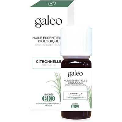OEM Olio Essenziale Di Citronella Biologico Galeo 10 Ml OEM Olio Essenziale Di Citronella Biologico Galeo 10 Ml