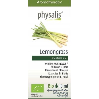 PHYSALIS Olio Essenziale di Citronella Biologico - Olio Essenziale PHYSALIS Olio Essenziale di Citronella Biologico - Olio Essenziale