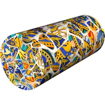 OEM Cuscino Riabilitativo A Rullo Madrid Ø15x40 Cm - Velluto, Memory Foam, Per Supporto Di Collo E Schiena, Bertoni OEM Cuscino Riabilitativo A Rullo Madrid Ø15x40 Cm - Velluto, Memory Foam, Per Supporto Di Collo E Schiena, Bertoni