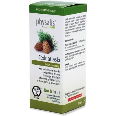 OEM Olio Essenziale Di Cedro Dell'atlante Eco 10 Ml - Physalis OEM Olio Essenziale Di Cedro Dell'atlante Eco 10 Ml - Physalis