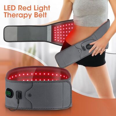 OEM Cintura Per Terapia A Luce Rossa E Infrarossa Per Alleviare Il Dolore A Schiena, Vita E Muscoli - 3 Modalità Regolabili Per Infiammazione E Recupero - 120 Led - Altro OEM Cintura Per Terapia A Luce Rossa E Infrarossa Per Alleviare Il Dolore A Schiena, Vita E Muscoli - 3 Modalità Regolabili Per Infiammazione E Recupero - 120 Led - Altro