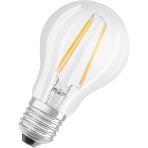 Osram - Base Led Classica A, In Forma Del Pistone Con Presa E27, Non Dimmerabile, Sostituisce 60 Watt, Stile Filamento Chiaro, Bianco Caldo - 2700 Kelvin, 3-pack Osram - Base Led Classica A, In Forma Del Pistone Con Presa E27, Non Dimmerabile, Sostituisce 60 Watt, Stile Filamento Chiaro, Bianco Caldo - 2700 Kelvin, 3-pack