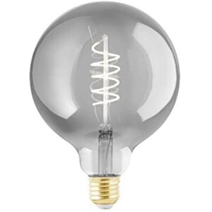 EGLO Lampadina Vintage E27 4w 2000k Ø125mm Nero-trasparente Forma G125 EGLO Lampadina Vintage E27 4w 2000k Ø125mm Nero-trasparente Forma G125