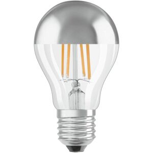 Osram - Led Retrofit Classic A Mirror Lampadina Led, Attacco: E27, Bianca Calda, 2700 K, 4 W, Equivalenti A 35 W, Led Superstar Classic A, Chiaro, Taglia Unica Osram - Led Retrofit Classic A Mirror Lampadina Led, Attacco: E27, Bianca Calda, 2700 K, 4 W, Equivalenti A 35 W, Led Superstar Classic A, Chiaro, Taglia Unica
