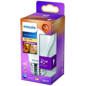Philips Led E27 Normale 40w Frost Dimmerabile Warmgl 470lm Philips Led E27 Normale 40w Frost Dimmerabile Warmgl 470lm