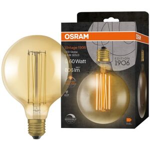 Osram 1906 Globe 125mm Clair Fil Fin Or 8.8w E27 Chaud - Osram 1906 Globe 125mm Clair Fil Fin Or 8.8w E27 Chaud -