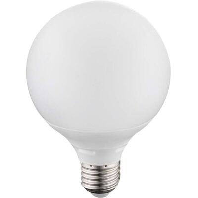 Globo Lampadina Led Plastica Opale, 1 X Led E27 Globo Lampadina Led Plastica Opale, 1 X Led E27