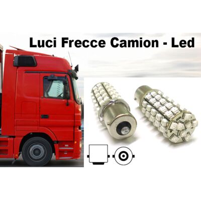CARALL 24v Lampada Led Ba15s 1156 S25 68 Smd Arancione Luci Frecce Camion CARALL 24v Lampada Led Ba15s 1156 S25 68 Smd Arancione Luci Frecce Camion
