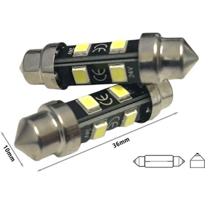 CARALL - Siluro T11 C5W - 360° - 24V - Lampada LED CARALL - Siluro T11 C5W - 360° - 24V - Lampada LED