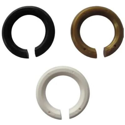 ELECTRALINE - Anello di fissaggio E27/E14 - 40.6-42 mm - Bianco Nero Oro - Mounting Ring ELECTRALINE - Anello di fissaggio E27/E14 - 40.6-42 mm - Bianco Nero Oro - Mounting Ring