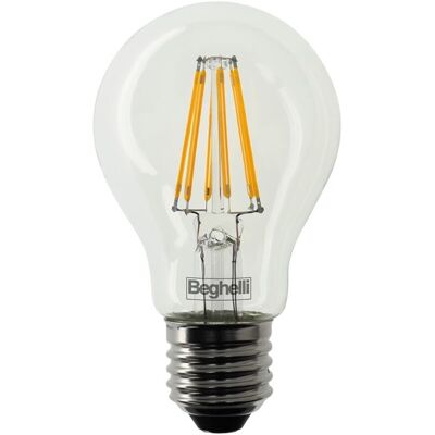 Beghelli - Lampada Filo Led Goccia Zafiro E27 - 12w - 4000°k Naturale - 1600 Lm - 60x108h Beghelli - Lampada Filo Led Goccia Zafiro E27 - 12w - 4000°k Naturale - 1600 Lm - 60x108h