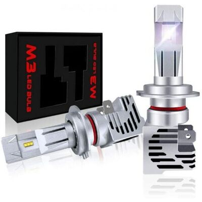 MARCA Coppia Lampade A Led Per Auto Moto H7 6500k 55w Luce Bianca Art.11907 MARCA Coppia Lampade A Led Per Auto Moto H7 6500k 55w Luce Bianca Art.11907