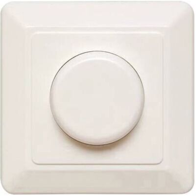 Ehmann T46.03 Dimmer bianco - Compatibile LED e incandescenza Ehmann T46.03 Dimmer bianco - Compatibile LED e incandescenza