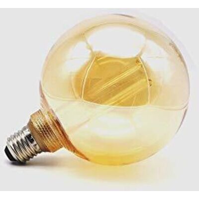 F-BRIGHT Lampadina Led Decorativa G125 Globo E27 4w 200lm 1800k Luce Calda Ø125 X 165 Mm F-BRIGHT Lampadina Led Decorativa G125 Globo E27 4w 200lm 1800k Luce Calda Ø125 X 165 Mm