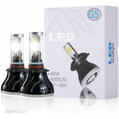 MARCA Topolenashop - Kit H4 6000k Canbus 4000 Lumen Coppia Lampade Led Fari Ricambio G5 40w MARCA Topolenashop - Kit H4 6000k Canbus 4000 Lumen Coppia Lampade Led Fari Ricambio G5 40w