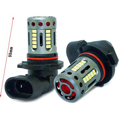 CARALL - Lampada Led 9005 Hb3 12v 21w Canbus Bianco Con Ventola In Testa Per Luce Fendinebbia CARALL - Lampada Led 9005 Hb3 12v 21w Canbus Bianco Con Ventola In Testa Per Luce Fendinebbia