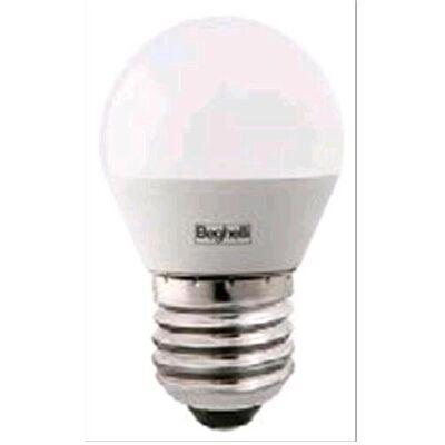 Beghelli - Lampada Led Saving Sfera Smerigliata E14 5w Luce Calda 450 Lumen Beghelli - Lampada Led Saving Sfera Smerigliata E14 5w Luce Calda 450 Lumen
