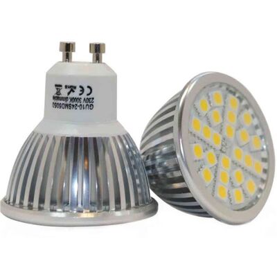 TRADE SHOP TRAESIO - GU10 8W 2700K - 450 lm - LED lampadina TRADE SHOP TRAESIO - GU10 8W 2700K - 450 lm - LED lampadina