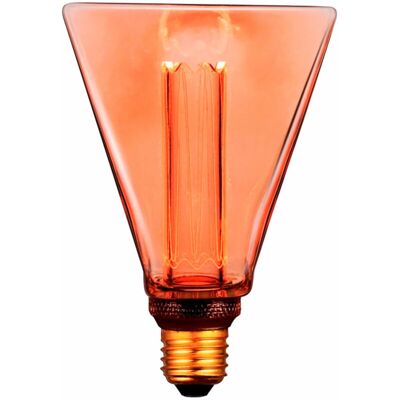 F-BRIGHT Ampolla Led Decorativa Diamante E27 4 W 200 Lm 1800 K Luce Calda 108 X 155 Mm F-BRIGHT Ampolla Led Decorativa Diamante E27 4 W 200 Lm 1800 K Luce Calda 108 X 155 Mm
